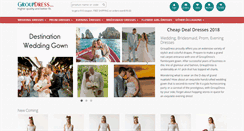 Desktop Screenshot of groupdress.com